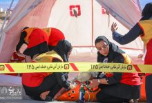 گزارش تصویری  | برگزاری مانور مقابله با حوادث شيميايي در آزمايشگاه ها دانشگاه صنعتی شاهرود 
